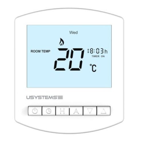 Термостат цифровой программируемый Slimline-E, Usystems